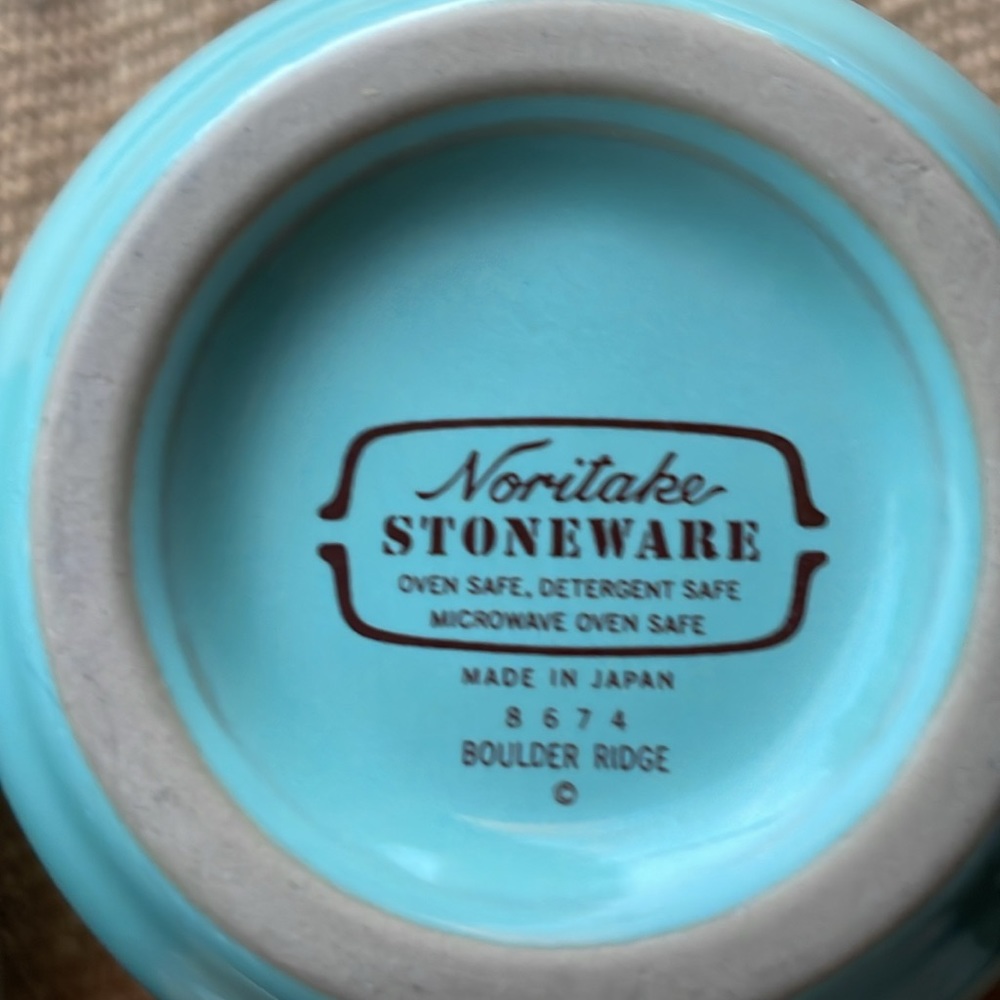Stoneware Noritake Mugs - Picture 4 of 6